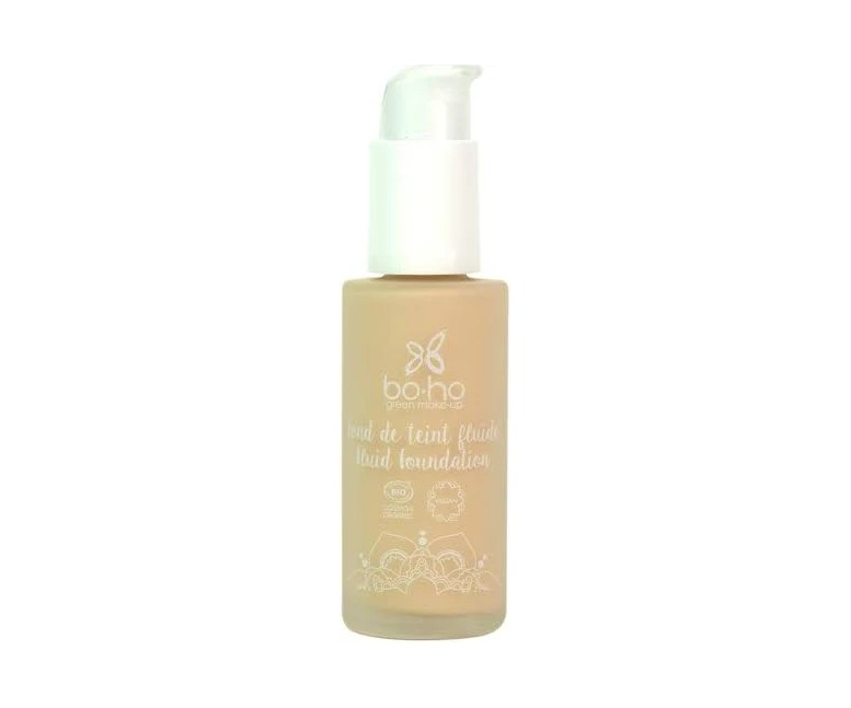 Base de maquillaje fluida 01 Porcelaine bio 30 ml Boho