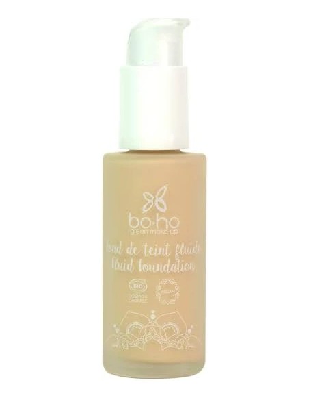 Base de maquillaje fluida 01 Porcelaine bio 30 ml Boho