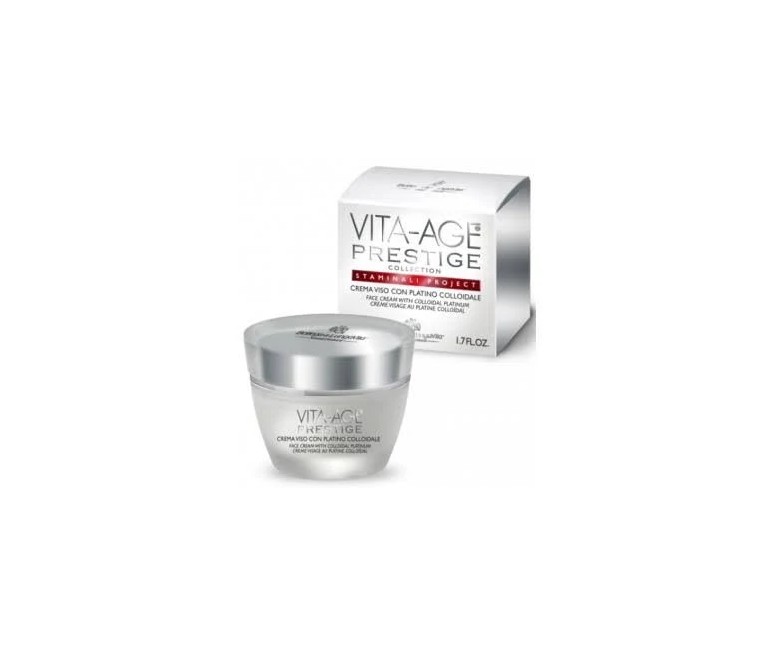 Vita-age prestige crema platino coloidal 50 ml Bottega di Lungavita
