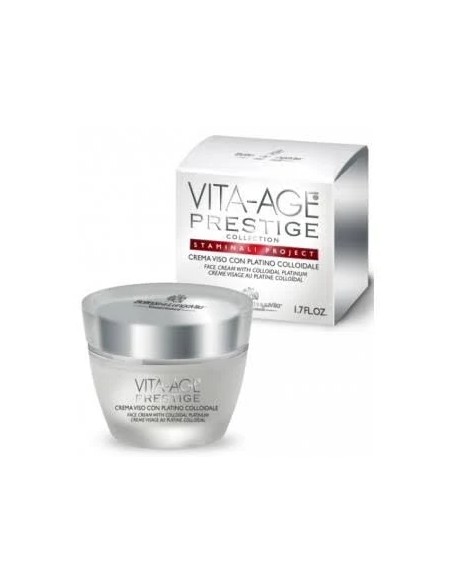 Vita-age prestige crema platino coloidal 50 ml Bottega di Lungavita