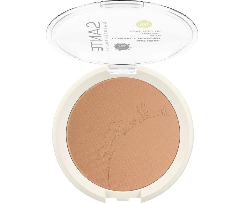 Maquillaje compacto 03 warm honey 9 gr Sante