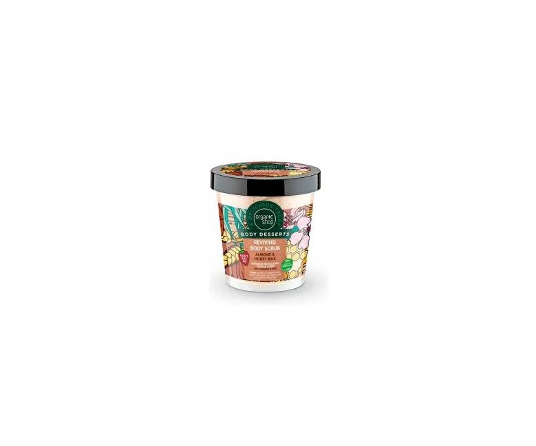 Exfoliante corp estimul almendra-leche-miel 450 ml Organic Shop