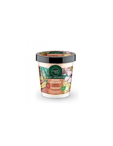Exfoliante corp estimul almendra-leche-miel 450 ml Organic Shop