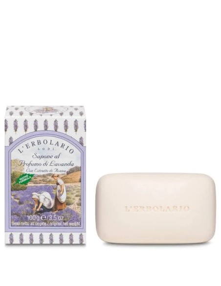Lavanda jabón pastilla - L'erbolario 100 gr L’Erbolario