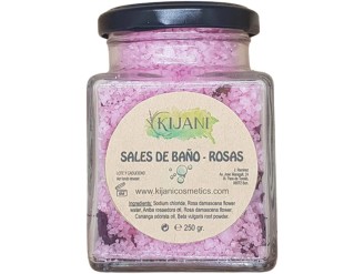 Sales de baño rosas