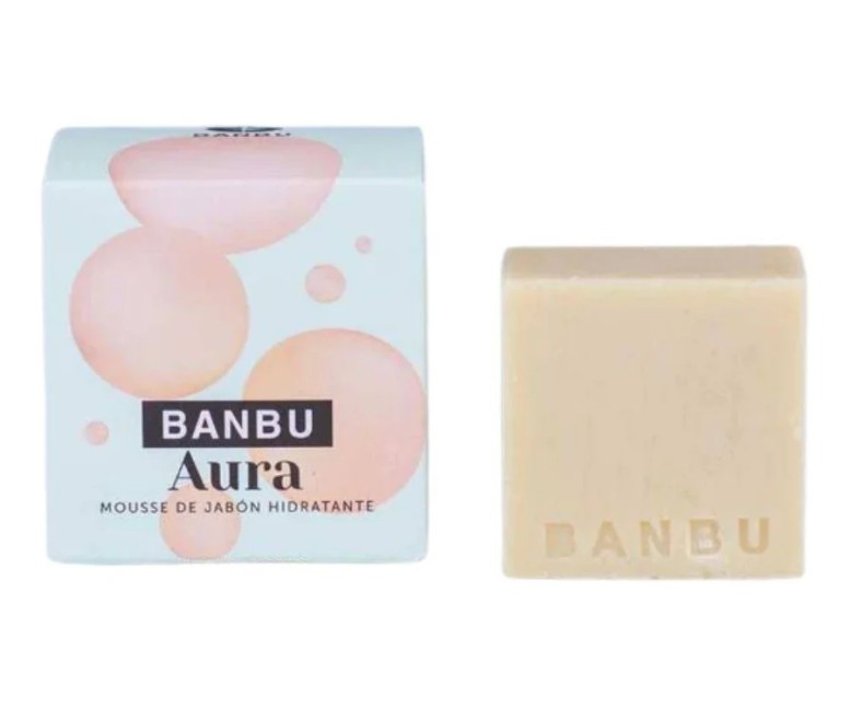 Aura mousse sólida piel normal-seca eco vega 100 gr Banbu
