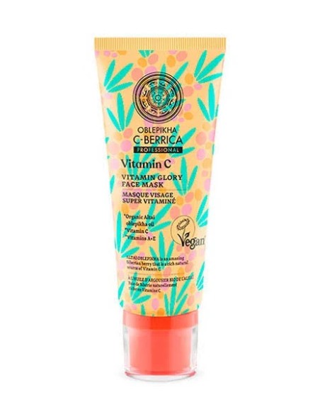 Oblepikha c-berrica mascarilla esplendor 100 ml Natura Siberica