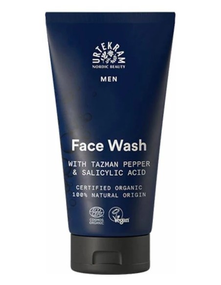 Men limpiador facial eco vegan 150 ml Urtekram