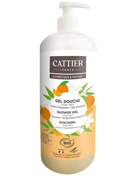 Gel de ducha ss clementina-azahar 1 l Cattier