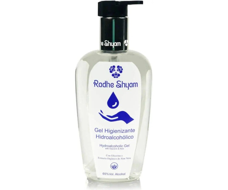 Gel hidroalcohólico higienizante aloe - Radhe Shyam 250 ml Radhe shyam