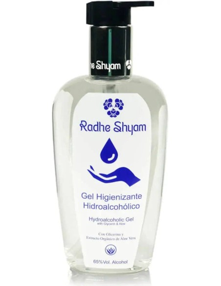 Gel hidroalcohólico higienizante aloe - Radhe Shyam 250 ml Radhe shyam