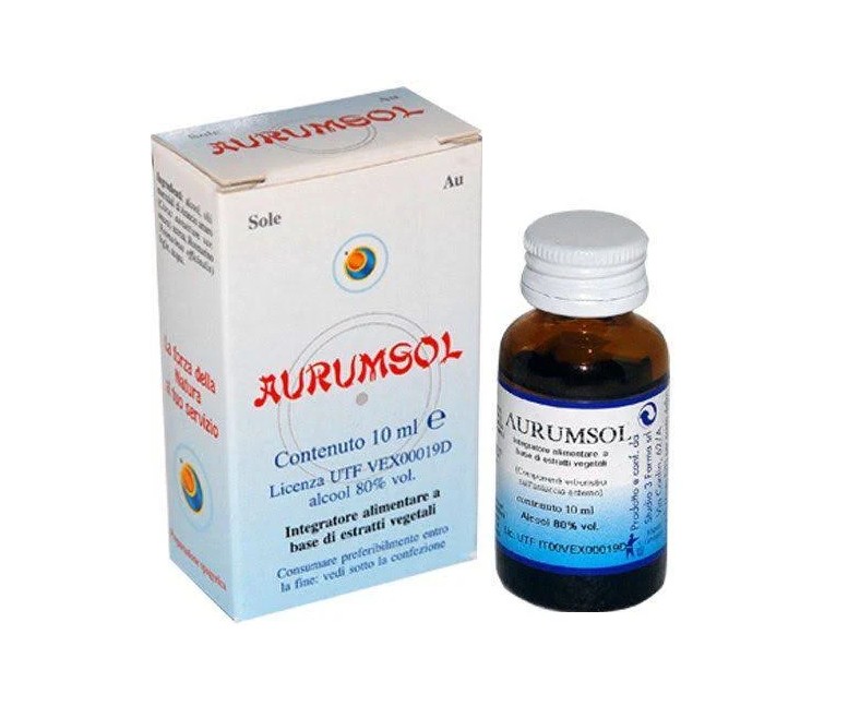 Aurumsol gotas 10 ml HERBOPLANET