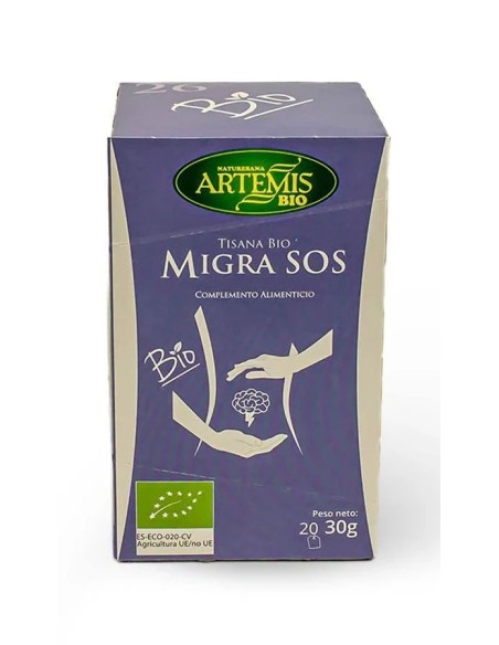 Migra Sos Tisana Bio 20 bolsitas Artemis