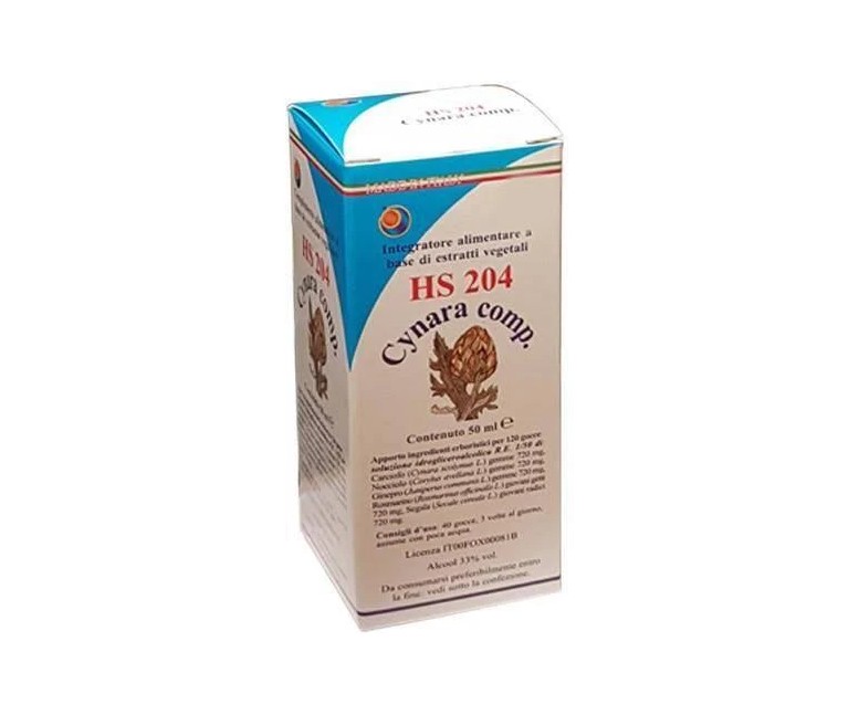 Hs 204 Cynara Comp. 50 ml HERBOPLANET