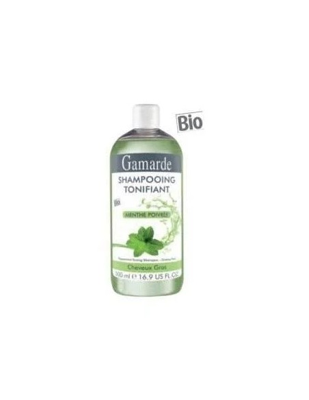 Champú tonificante menta (grasa) bio 500 ml Gamarde