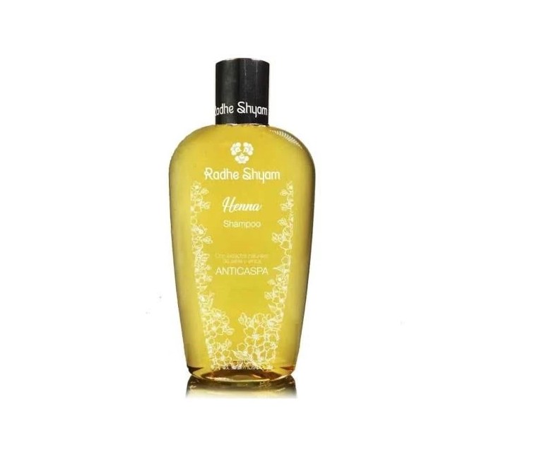 Champú henna cabello anticaspa 400 ml Radhe shyam