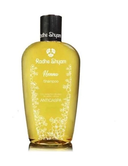 Champú henna cabello anticaspa 400 ml Radhe shyam