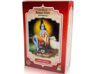 Henna polvo botanicals caoba natural
