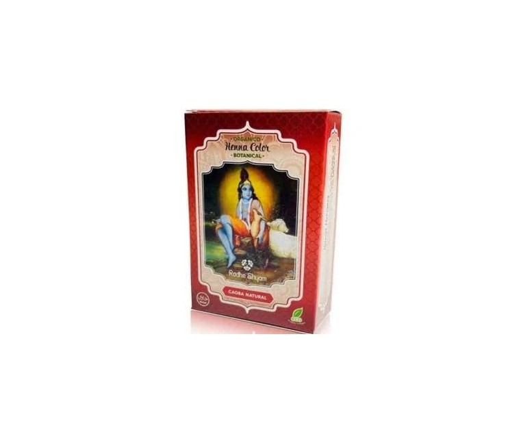 Henna polvo botanicals caoba natural 100 gr Radhe shyam