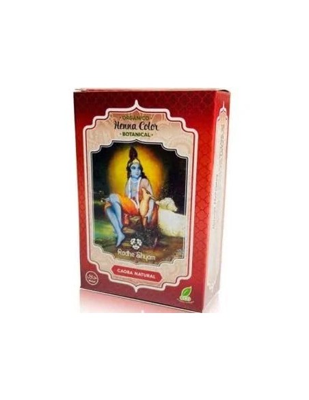 Henna polvo botanicals caoba natural 100 gr Radhe shyam