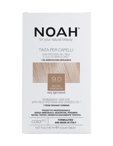 Tinte capilar rubio muy claro 140 ml Noah
