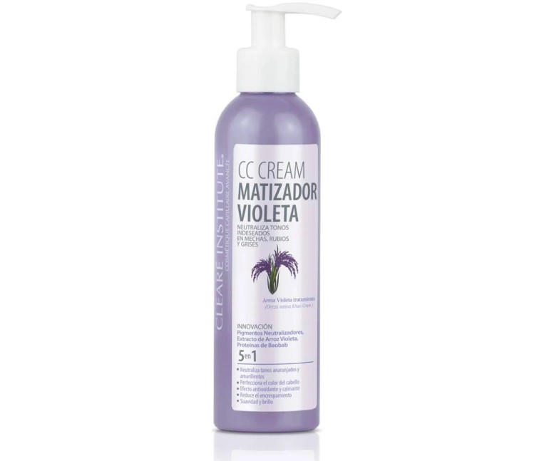 Matizador violeta cc cream 200 ml Cleare Institute