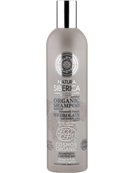 Champú energía-brillo cabello débil eco 400 ml Natura Siberica