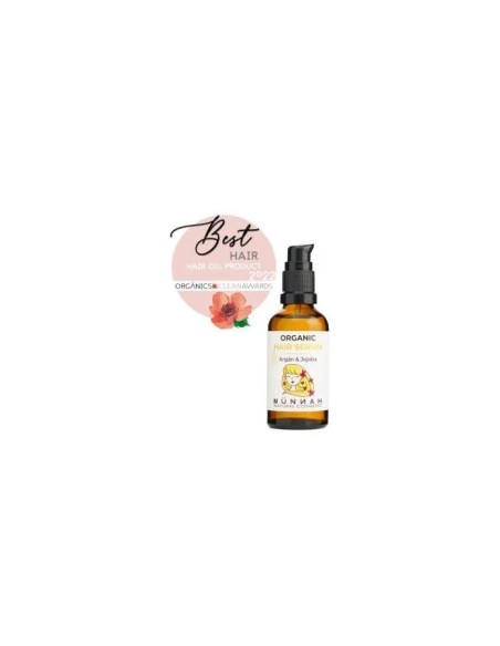 Serum capilar jojoba y argán 50 ml Munnah