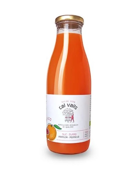 Zumo de pomelo rosa eco 750 ml Cal Valls