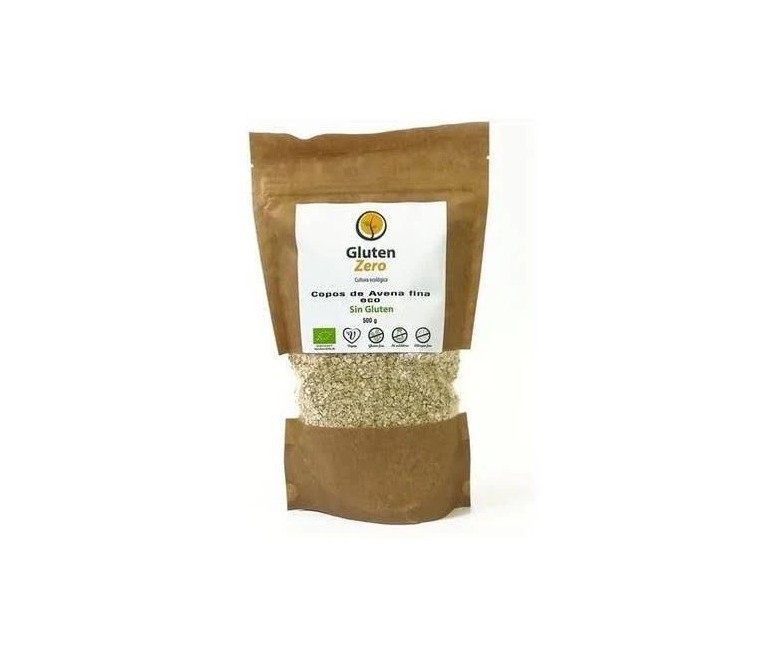 Copos de avena finos eco sg 500 gr Gluten Zero