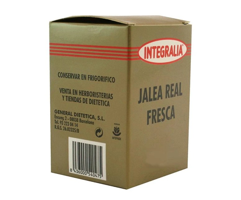 Jalea real fresca (refrigeración) - integralia 20 gr Integralia