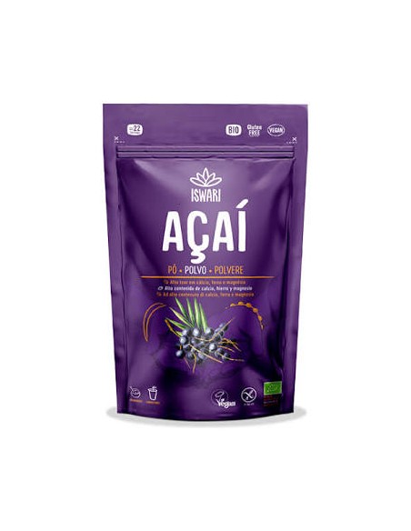 Açaí liofilizado superalimento bio 70 gr Iswari