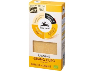 Lasaña de trigo duro bio