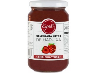 Mermelada de fresa con fructosa