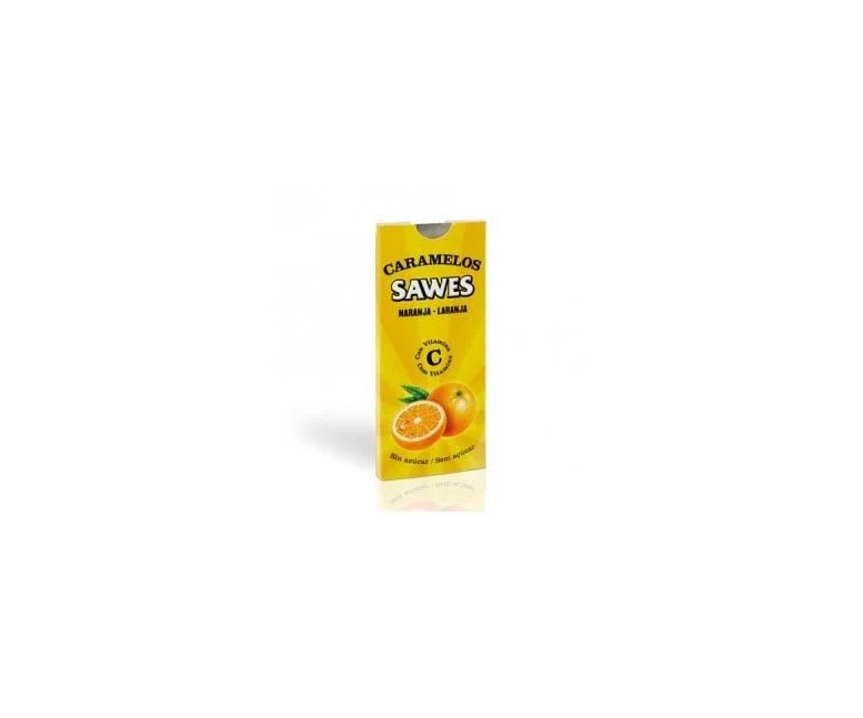 Caramelos s/a propólis naranja 22 gr Sawes