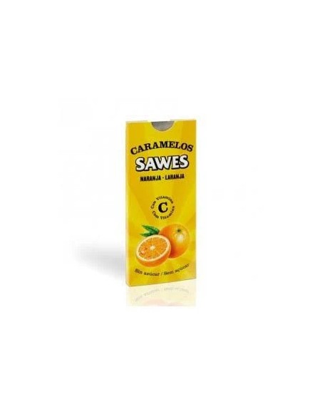 Caramelos s/a propólis naranja 22 gr Sawes