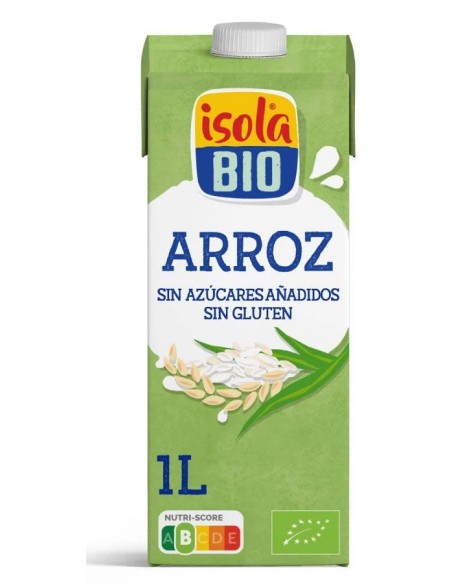 Bebida vegetal de arroz bio - Isola 1 l Isola