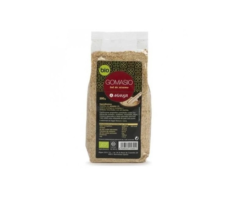 Gomasio bio - mimasa 200 gr Mimasa
