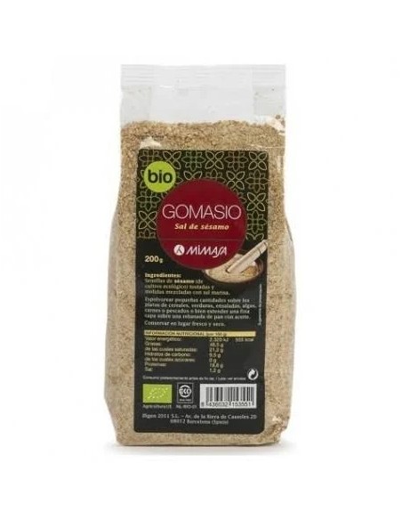 Gomasio bio - mimasa 200 gr Mimasa