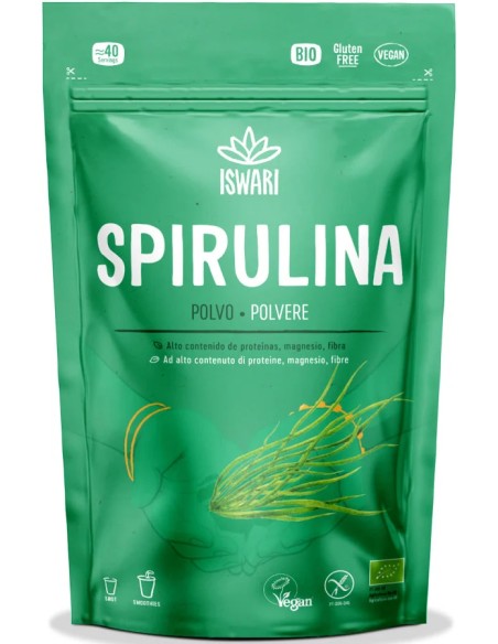 Spirulina superalimento 125 gr Iswari