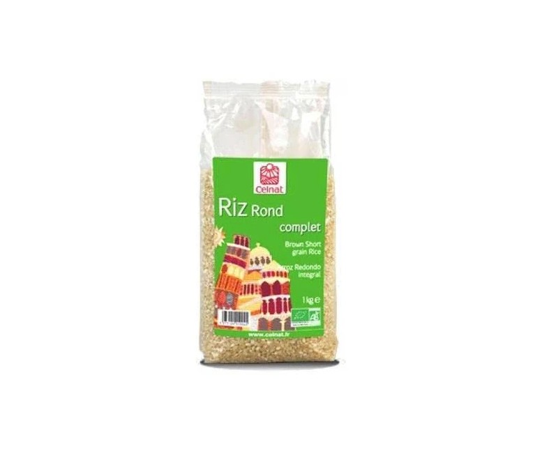 Arroz redondo integral bio - celnat 1 kg Celnat