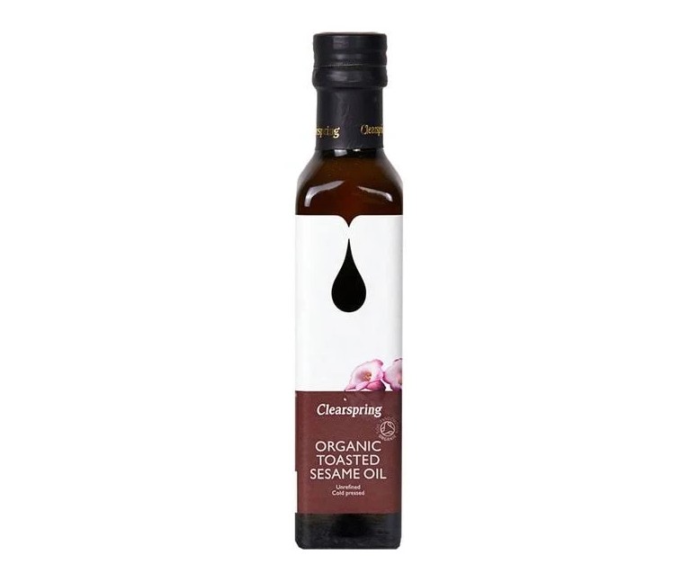 Aceite de sésamo tostado 500 ml Clearspring
