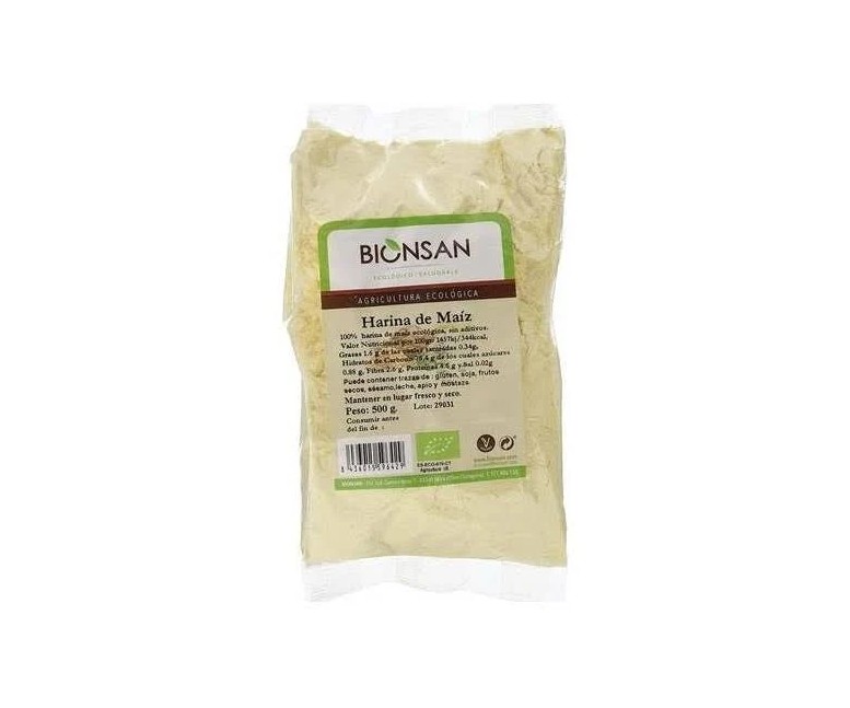 Harina de maíz eco - bionsan 500 gr Bionsan