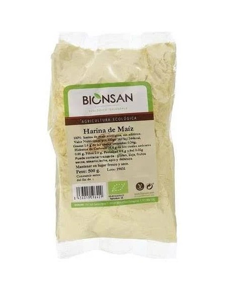 Harina de maíz eco - bionsan 500 gr Bionsan