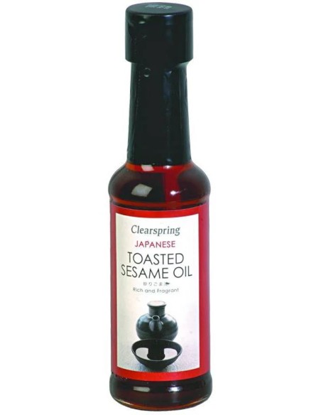 Aceite de sésamo tostado 150 ml Clearspring