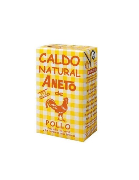 Caldo de pollo 1 l Aneto