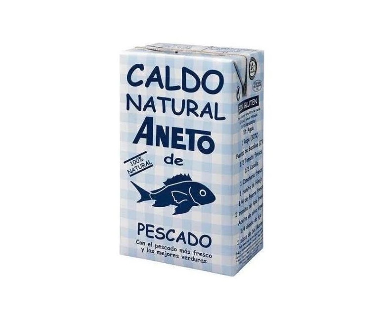 Caldo de pescado 1 l Aneto