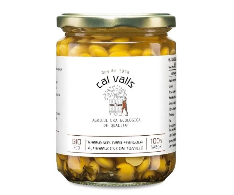 Altramuces con tomillo eco 445 gr Cal Valls
