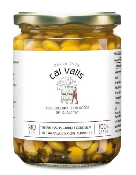 Altramuces con tomillo eco 445 gr Cal Valls