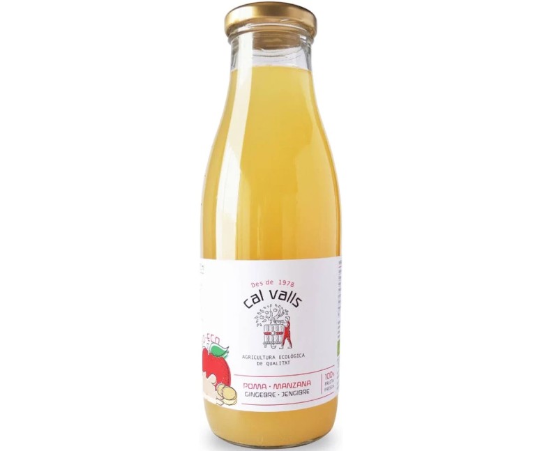 Zumo de manzana con jengibre eco 750 ml Cal Valls